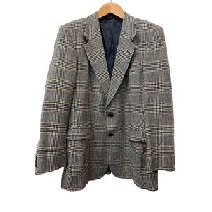 Vintage Farah Clothing Men Blazer Plaid Box Jacket Trend